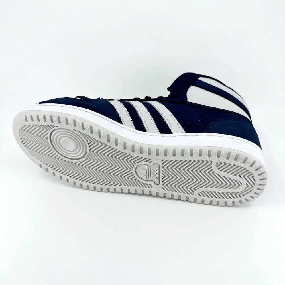 Adidas Originals Top Ten Collegiate Navy Grey Mens Sneakers FZ6023 - Picture 6 of 6